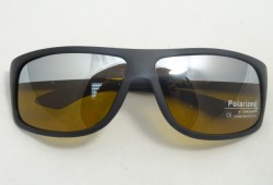 Очки антифары SERIT Polarized 2618 C-3 (зеркальная полоса)