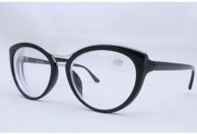 Готовые очки Fabia Monti 784 С-7 (чёрные) (55*18*138)