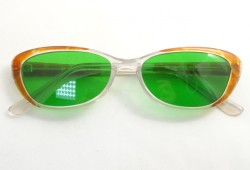 Очки глаукомные VIZZINI V0077 R-34 (стекло зеленое)